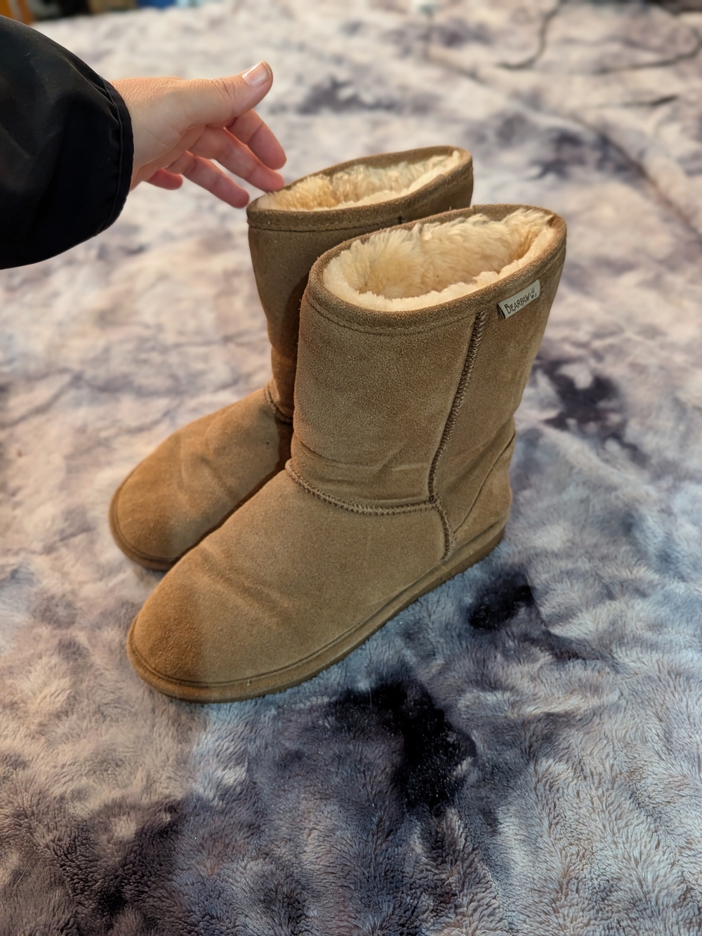 Bear Paw Classic Women's Shearling-Lined Winter Boots - Tan